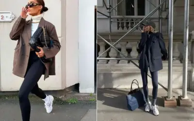 Stylizacje z czarnymi legginsami: Odkryj modne i wygodne połączenia