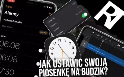Jak ustawić dzwonek budzika iPhone? Własna piosenka MP3 i Apple Music