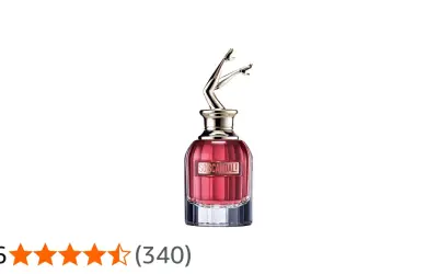 Perfumy "So Scandal!" w różowym flakonie z figurką nóg w powietrzu. Zapach, który wywołuje skandal.