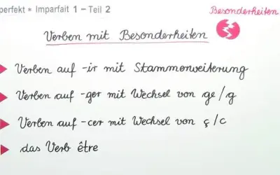 Die Bildung des Imparfait: So vermeidest du häufige Fehler