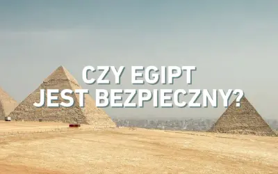 Piramidy w Egipcie na tle miasta. Czy w Egipcie jest teraz bezpiecznie?