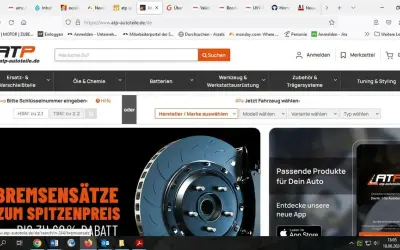 Wichtige Kontaktdaten von ATP Autoteile für schnelle Hilfe