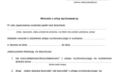 Ile trwał urlop wychowawczy w latach 90? Sprawdź, jak się zmienił!