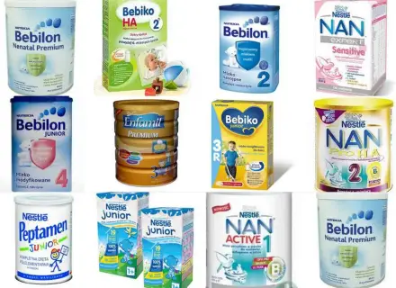 Wybór mleka początkowego: Bebilon, Bebiko, NAN, Enfamil – jakie mleko początkowe polecają pediatrzy? Różne rodzaje dla niemowląt i starszych dzieci.