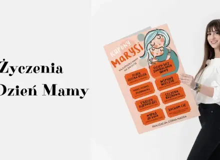 Kupony dla Marysi: życzenia dla młodej mamy, które sprawią jej radość.