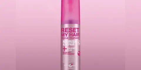 Odżywka emolientowa Reset My Hair dla zniszczonych włosów. Intensywnie odżywia i naprawia, nadając blask i siłę.