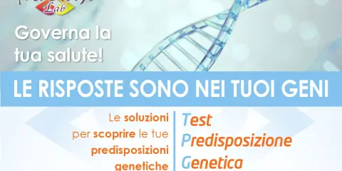Scopri le tue predisposizioni genetiche con il Test Genetico Natrix Lab. Le risposte per la tua salute sono nei tuoi geni.