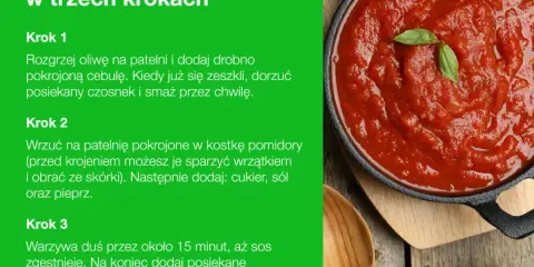 Idealny sos pomidorowy ze świeżych pomidorów: przepis krok po kroku