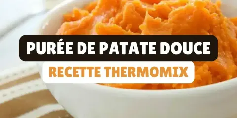 Un bol de purée de patate douce onctueuse, prête à être dégustée. Une recette facile à réaliser.