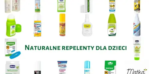 Naturalne repelenty dla dzieci: co to jest? Różnorodne spraye, roll-ony i plastry chroniące przed komarami i meszkami.