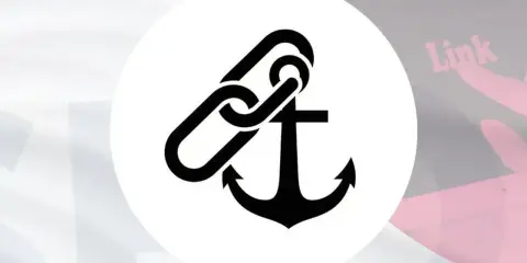 Kotwica połączona z ogniwami łańcucha, symbolizująca trwałe połączenie. To idealny js match dla Twojej strony.