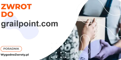 Zwrot do grailpoint.com - czy to legit? Poradnik WygodneZwroty.pl. Dwie osoby przekazują sobie paczkę.