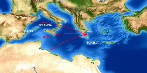 Lot Katowice-Tunezja: Ile trwa? Średni czas (2h 40min) i porady.