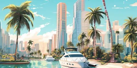 Lot do Miami: Ile trwa? Bezpośrednio i z przesiadkami planuj mądrze!