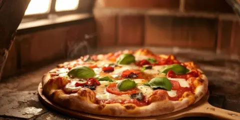 Chrupiąca pizza domowa? Poznaj sekrety temperatury i czasu pieczenia!
