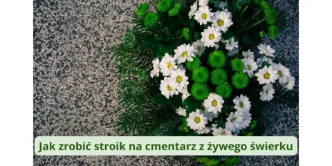 Sekret trwałego stroika na cmentarz DIY: Sztuczne kwiaty krok po kroku