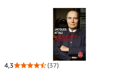 Copertina del libro "C'était François Mitterrand" di Jacques Attali.