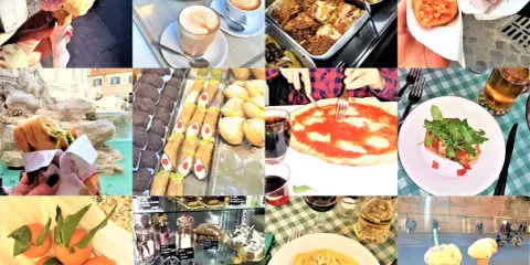 Co zjesc w Rzymie? Lody, cannoli, arancini, pizza, makaron, ciastka i świeże owoce. Prawdziwa uczta!