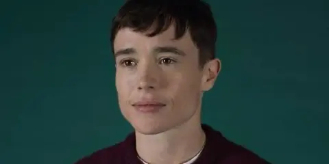 Elliot Page, znany aktor, który jest trans.