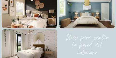 Varias habitaciones de ensueño con una paleta de colores para pintar dormitorios que inspira calma y estilo.