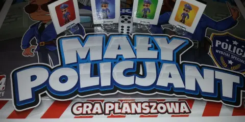 Gra planszowa "Mały Policjant" - wciel się w rolę stróża prawa i łap złodziei!