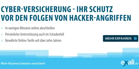 Cyber-Versicherung schützt vor Hackerangriffen. Was tun? Online abschließen, Unterstützung im Schadenfall, bewährte Tarife. Mehr erfahren.