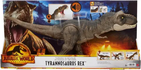 Jurassic World zabawki: Mattel, LEGO, T-Rex co wybrać dla fana?