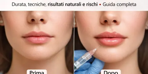 Prima e dopo filler labbra: scopri tecniche, risultati naturali e i rischi, incluse le controindicazioni.