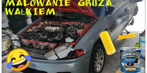 Jak tanio pomalować auto wałkiem? Poradnik, farby, efekty.