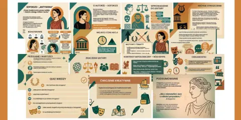 Antygona Sofoklesa: motywy konfliktu prawa boskiego i ludzkiego, odwagi, miłości i buntu. Wartości, które nie mogą zostać zniszczone.