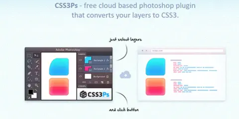 CSS3Ps: la herramienta gratuita que convierte capas de Photoshop en CSS3. Ideal para quienes buscan plugins Photoshop gratis.