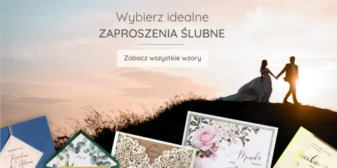 Piktogramy ślubne na zaproszeniach: od eleganckich z kwiatami po rustykalne z liśćmi. Wybierz idealne zaproszenia ślubne dla siebie.
