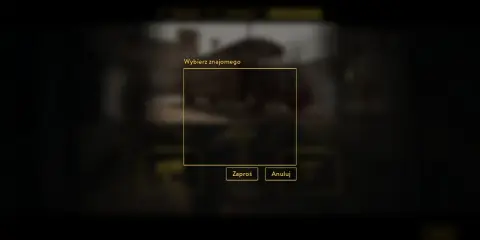 Okno gry "A Way Out" z opcją wyboru znajomego do wspólnej gry.