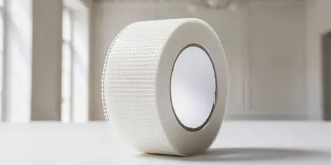 Rouleau de bande de calicot pour la jonction mur plafond. Idéal pour les finitions intérieures.