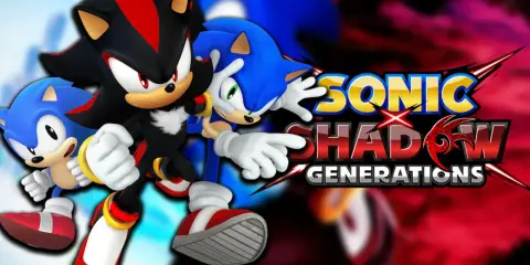 Sonic y Shadow se unen en Sonic x Shadow Generations, listos para la acción.