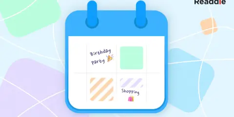 Un agenda pour iPhone, le meilleur agenda iPhone gratuit, avec des notes pour une fête d'anniversaire et du shopping.