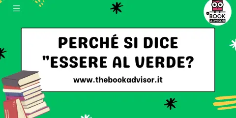 Perché si dice "essere al verde"? Un libro aperto con un gufo occhialuto spiega il significato di questa espressione.