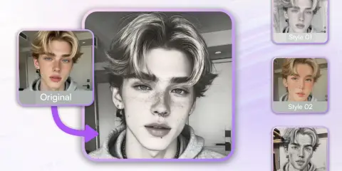 Jak zamienić zdjęcie w portret? AI, Photoshop, rysunek łatwo!