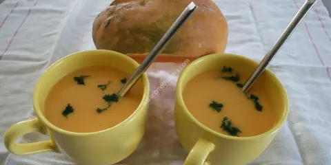 Votre soupe de potimarron Thermomix : facile, veloutée, sans éplucher