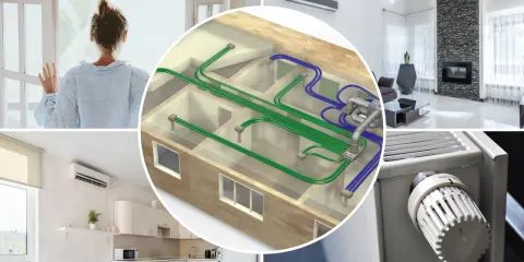 Nowoczesny dom z wentylacją mechaniczną z odzyskiem ciepła. Komfort i oszczędność energii dzięki innowacyjnemu systemowi.