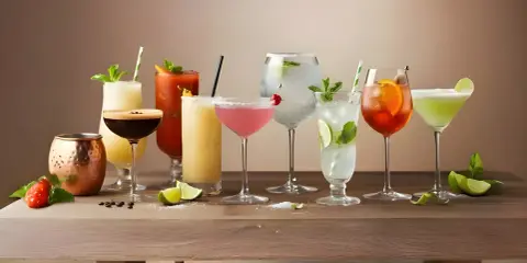 Une sélection de cocktails colorés, parfaits pour une soirée réussie. Chaque verre est une invitation à découvrir une nouvelle cocktails recette.