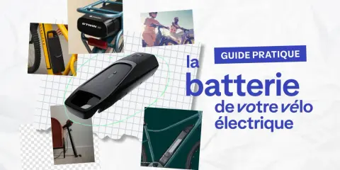 Guide pratique : faut-il enlever la batterie sur un vélo électrique ? Images de batteries et de vélos électriques.