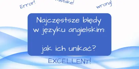 Error!", "Mistake!", "wrong!" - to wszystko błędy, których można uniknąć. Ten obraz pokazuje, jak to zrobić.