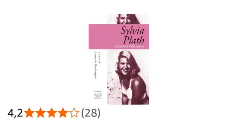 Copertina libro "Il lamento della regina" di Sylvia Plath, con foto della giovane autrice.