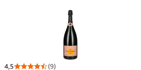 Veuve Clicquot Rosé Vintage 2012 Champagnerflasche, hoch bewertet.