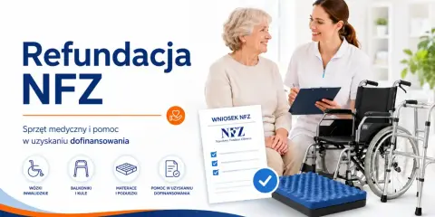 Kule łokciowe refundacja NFZ. Seniorzy otrzymują pomoc w uzyskaniu dofinansowania na sprzęt medyczny, w tym kule.
