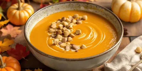 Velouté potimarron châtaigne : la recette automnale parfaite (sans éplucher !)