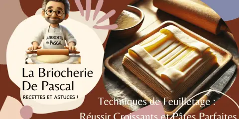 Pascal, chef pâtissier, partage sa recette pâte à croissant professionnel. Découvrez les techniques de feuilletage pour des pâtes parfaites.