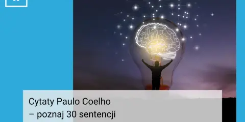 Sylwetka człowieka w żarówce z mózgiem i siecią połączeń.