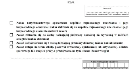 Zakaz zbliżania się Policji: Jak działa i chroni przed przemocą?